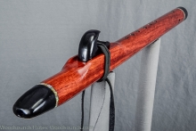 Burmese Rosewood Native American Flute, Minor, Mid G-4, #K27F (1)